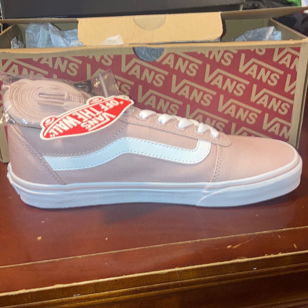 NEW IN BOX VANS ward canvas sepia rose - Picture 2 of 5